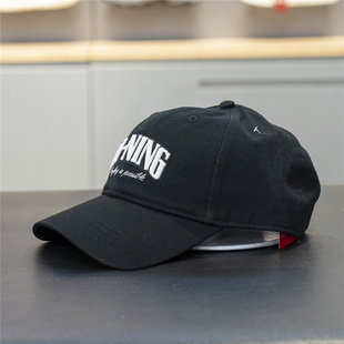 百搭休闲鸭舌帽AMYW127 宽帽檐时尚 李宁运动棒球帽2026春季 新款