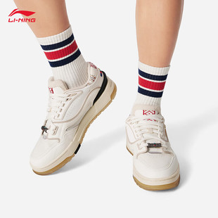 男2025秋季 休闲鞋 新款 百搭经典 AGCV281 潮流时尚 李宁运动板鞋