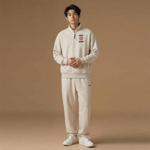 李宁运动卫衣男2026春季款套头衫