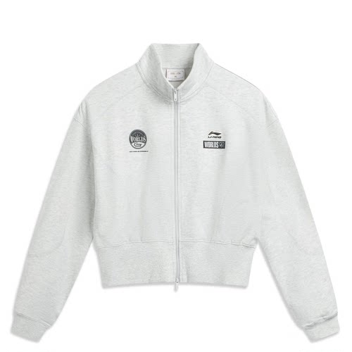 李宁运动外套女2025冬季新款卫衣