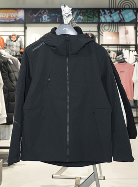 李宁三合一运动套风衣男2025冬季新款CF溯珑壳白龘夹克AWBV089