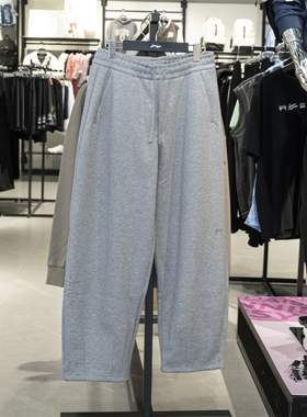 李宁运动长裤男2025冬季新款运动潮流系列宽松休闲直筒裤AKLV909