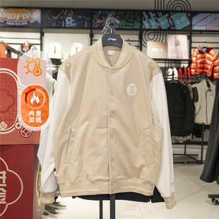 李宁运动外套男2026春季 加绒保暖潮流休闲宽松夹克AFDW169 新款