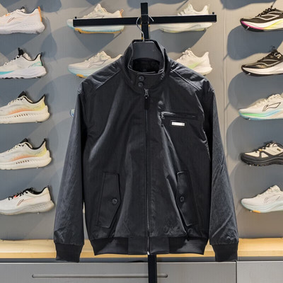 李宁休闲外套男2026春季新款夹克