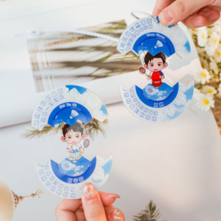 Q版桃田王昶羽毛球挂件李宗伟石宇奇羽毛球挂件