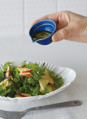 MY家 - 日本制 Studio m'  明亮色雾面釉 小巧精致 片口酱料碗