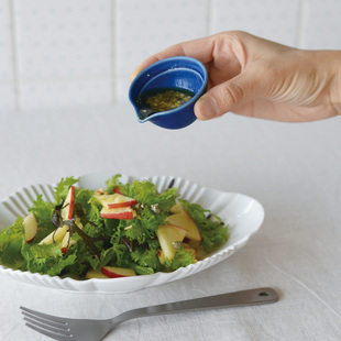 MY家 - 日本制 Studio m' 明亮色雾面釉 小巧精致 片口酱料碗