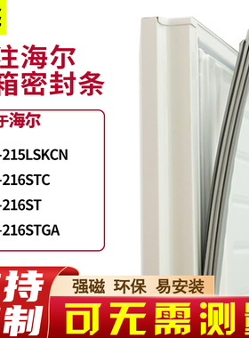 适用海尔BCD-215LSKCN 216STC 216ST 216STGA冰箱密封条门封条胶
