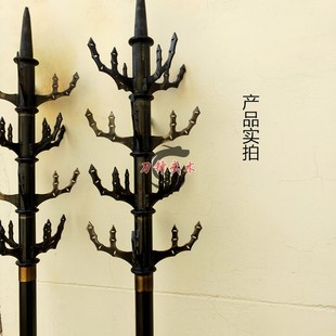 仿古狼筅铁制戚家军兵器影视道具武术器械戚继光竹狼狼牙棒长兵器