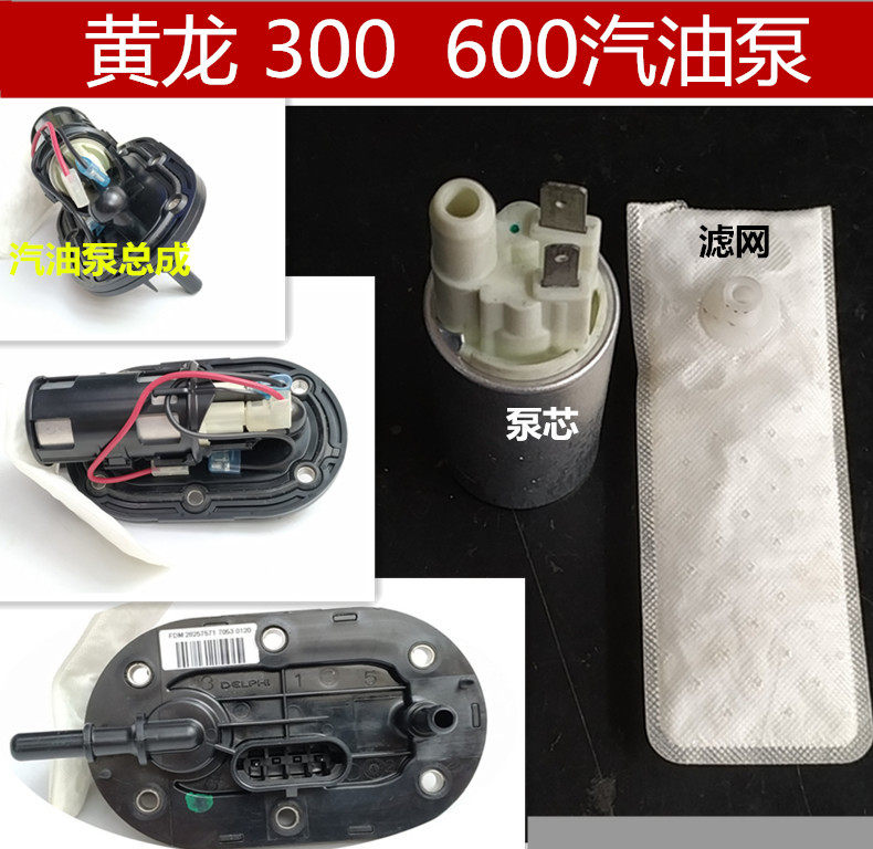 适用于黄龙BJ600蓝宝龙燃油泵芯