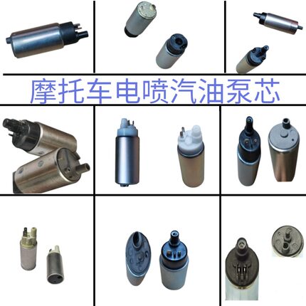 适用国四电喷摩托配件油箱内置汽油泵芯燃油泵电机抽油供油泵马达