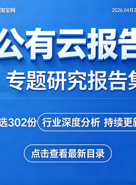 2026年公有云市场云服务研究分析报告PaaS行业IaaS产业企业数据