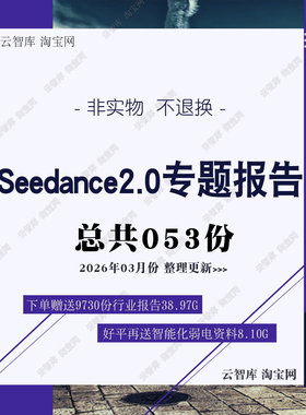 2026Seedance2.0市场研究分析报告视频生成模型AI视频AI漫剧行业