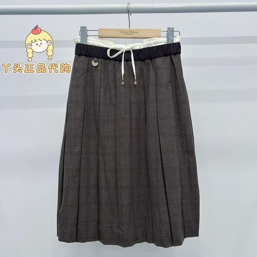 TeenieWeenie小熊26冬款半身裙TTWH26B49A220A-00 WH26B49A220A
