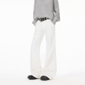 COLDSTONE 高级感喇叭休闲西裤 男女宽松垂感纯色百搭显瘦