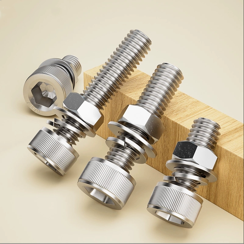 304不锈钢内六角螺丝螺母套装