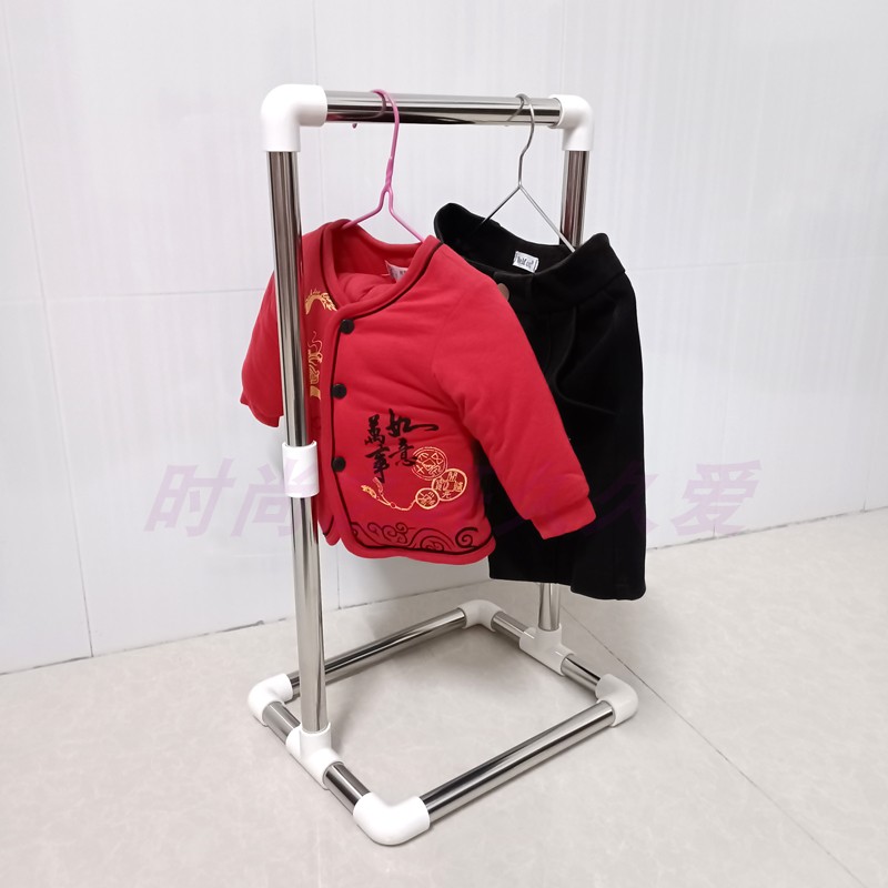 衣架收纳架女装裤架整理架小件衣物卧室挂架不锈钢阳台晾衣架神器