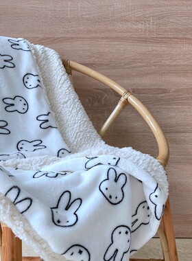 ins毛毯法兰绒柔软秋冬