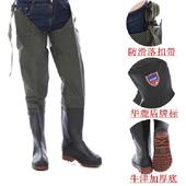 男女过膝插秧靴犁田下水裤 水靴钓鱼捕鱼雨靴防水防滑 农田水田水鞋