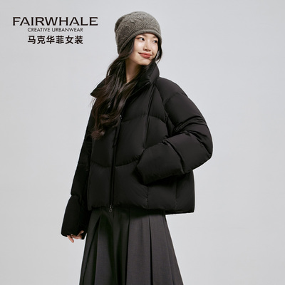 马克华菲泡芙短款羽绒服女冬季