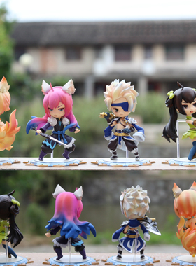 王者手游李白千年之狐孙尚香夏侯惇妲己孙膑榮耀手办送礼公仔摆件