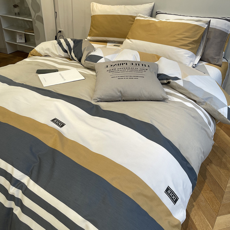 四件套100纯棉全棉被套高档床单床品套件被罩床笠三件套床上用品4,床上用品,床品套件/四件套/多件套,淘宝优惠券,粉丝福利购,淘宝优惠卷