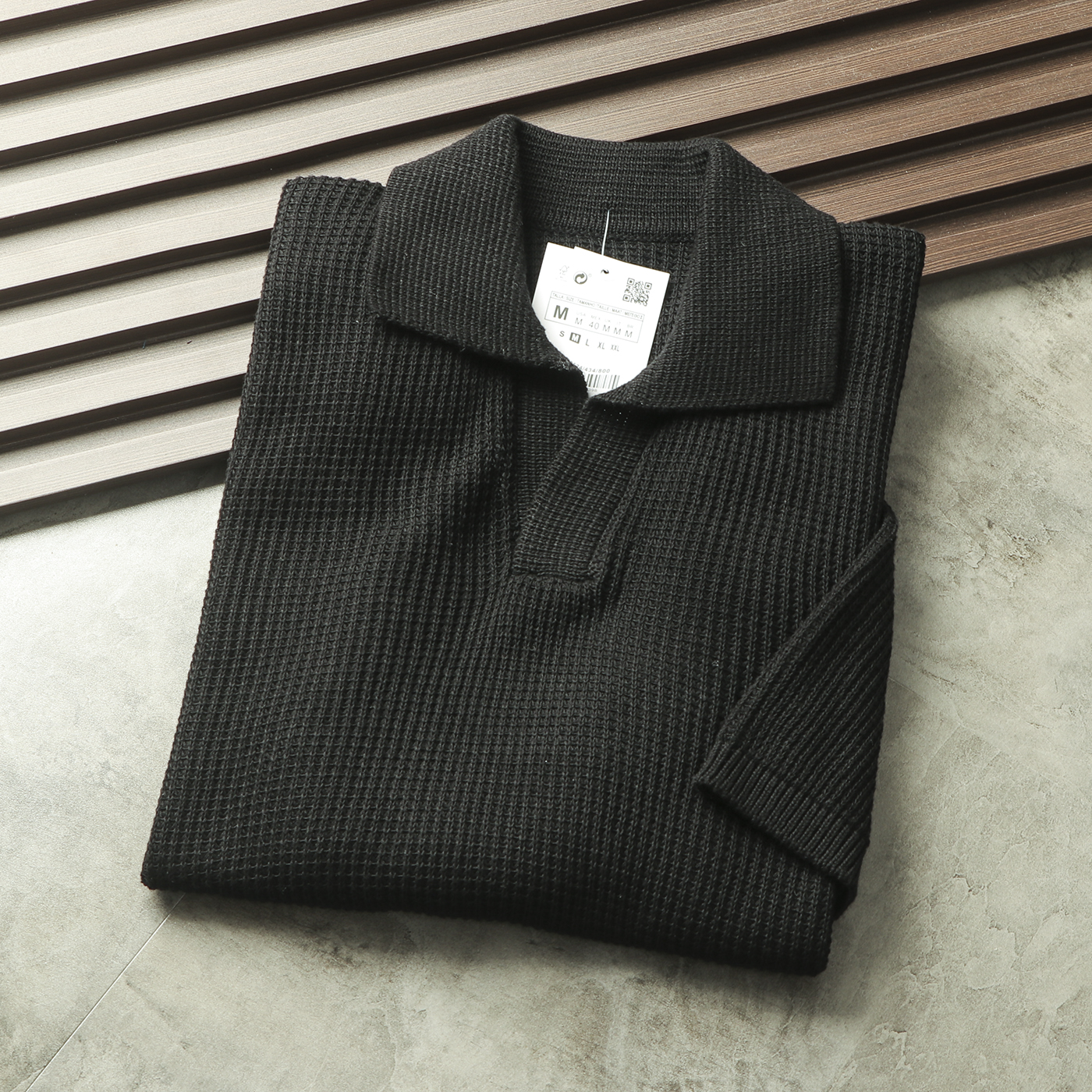 夏季短袖时尚休闲针织翻领POLO衫