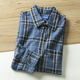 特价 休闲格子衬衫 日系复古风 新款 断码 时尚 春秋季 男士 潮衬衣