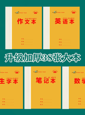 大生字本加厚16开全国统一标准
