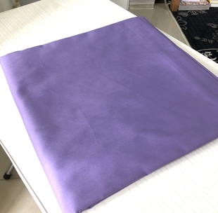 亏本清仓 贡缎全棉40支纯棉床单件纯色单双人1.8床1.5雪青紫色