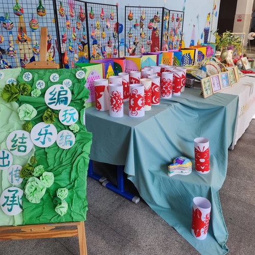 艺术品毕业设计布展画展台布桌布