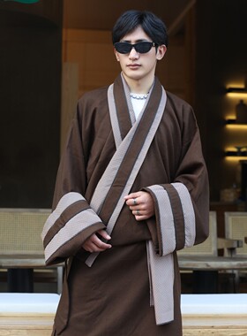 藏袍男装藏服袍子康巴藏装不丹服原创设计西藏服名族服传统袍春夏