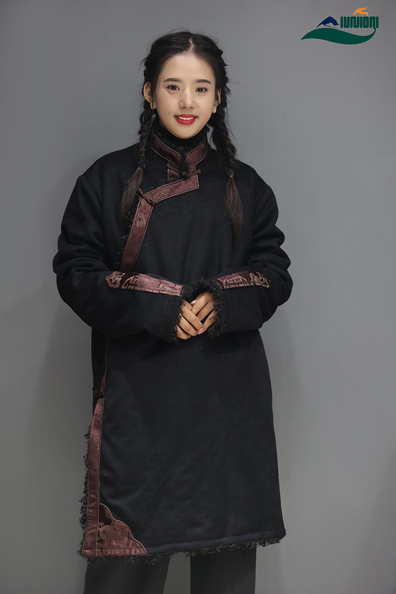 2021年藏族藏服中国风藏装棉衣复古棉服女侠绵袄秋冬季外套女长款