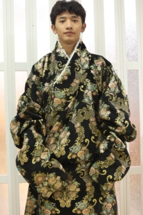 藏族服装男款藏袍冬装藏装加绒长袍康装安多西藏服民族服保暖抗风