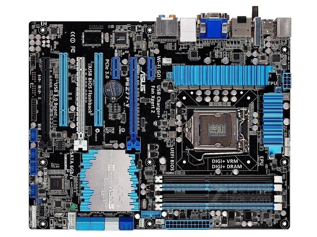 asus/华硕 p8z77-v lx p8z77-v ddr3 支持1155针全系 z77 主板