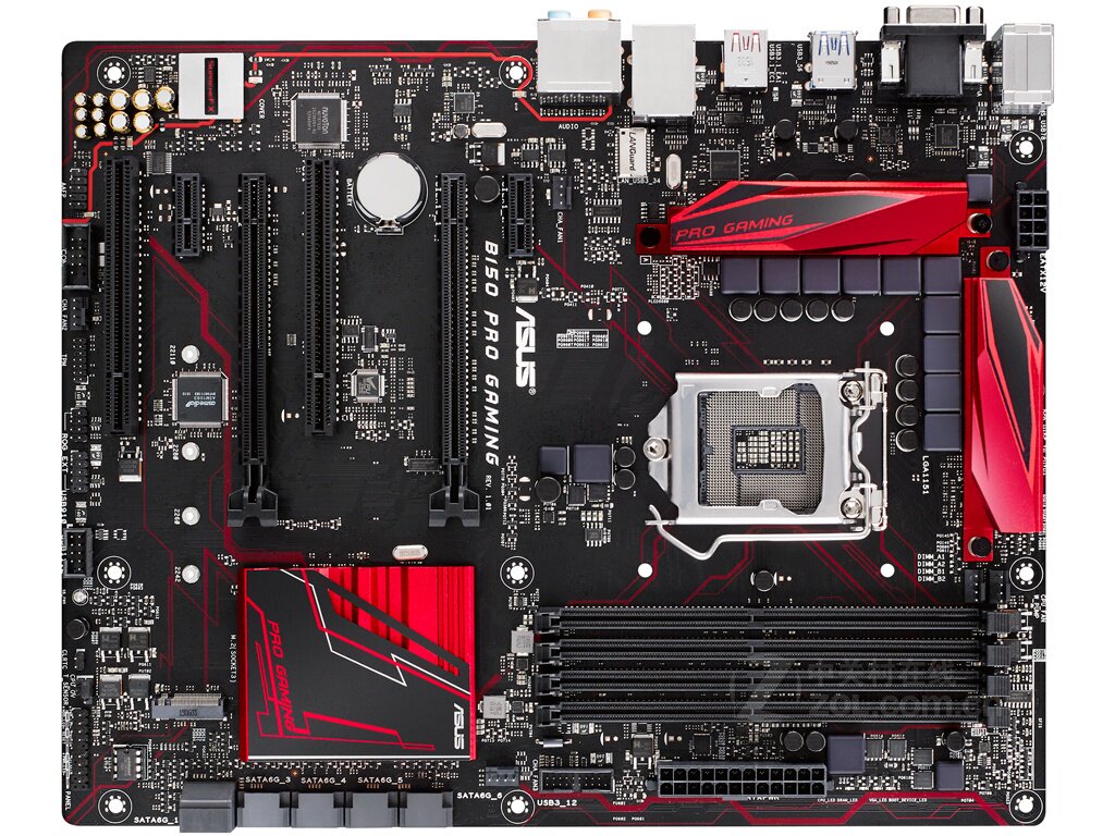 Asus/华硕B150 PRO GAMING 1151针DDR4内存大板6代7代CPU电竞主板