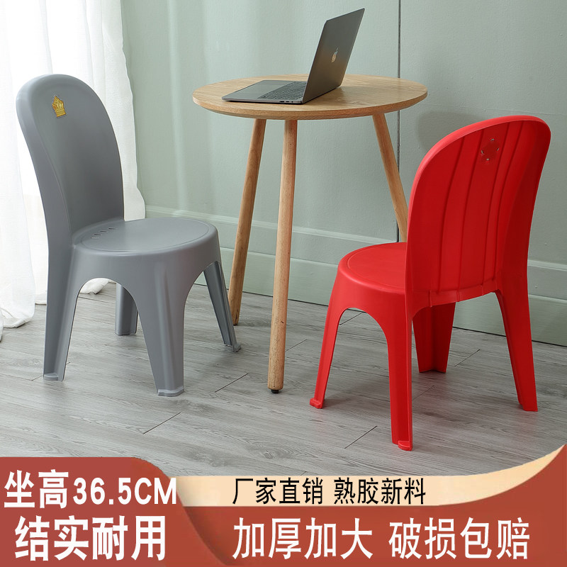 加厚塑料椅子儿童成人通用休闲椅结实耐用客厅茶几熟胶塑料凳中号,住宅家具,其它凳子,淘宝优惠券,粉丝福利购,淘宝优惠卷