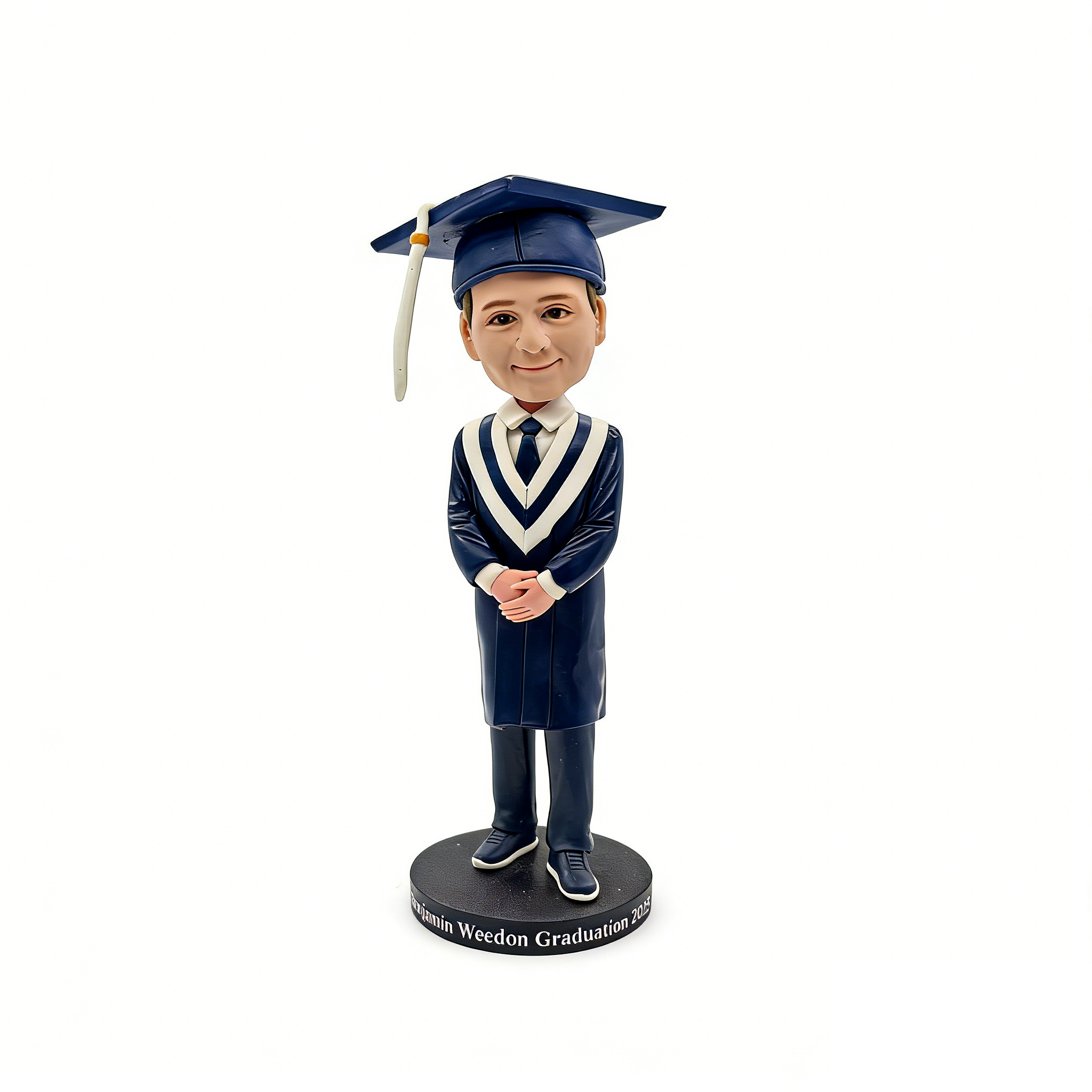 毕业摇头公仔定制 Custom Graduation Bobblehead 学士服人偶礼物
