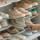 子收纳神器鞋 架鞋 柜分层隔板整理放置物架 托省空间鞋 可调节双层鞋
