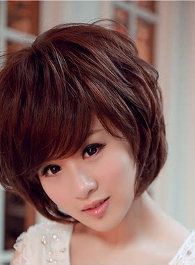 女生新款bobo梨花头时尚风假发
