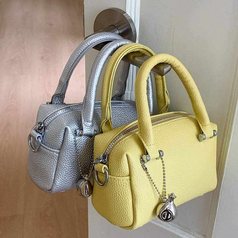 马卡龙小众迷你小包包女包2025新款洋气手提小方包百搭单肩斜挎包