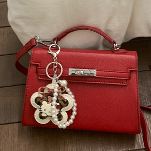 小众高级质感手提包女包2026新款百搭通勤单肩斜挎包网红凯莉包