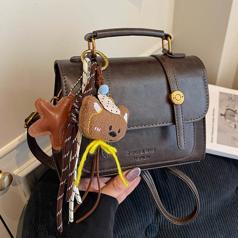 高级感复古手拎小包包女包2025新款百搭通勤单肩小方包小众斜挎包,箱包皮具/热销女包/男包,小方包,淘宝优惠券,粉丝福利购,淘宝优惠卷