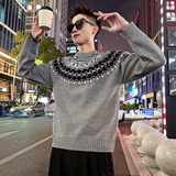 MC219/P88控128高品质插肩袖民族风毛衣针织打底衫男2，男装T恤，电商A256