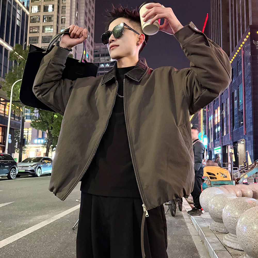 A217/P238控318轻薄极简牛仔领标90羽绒服男士上衣保暖外套6，男装羽绒服，电商A256