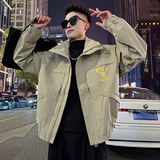 J189/P138控188飞行服印花夹克外套男4，男装夹克，电商A256