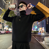 MC225/P88控128金属扣高领毛衣2，男装针织衫/毛衣，电商A256