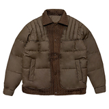 A213/P135控175翻领麦穗纹皮棉衣上衣翻领外套男1，男装棉衣，电商A256