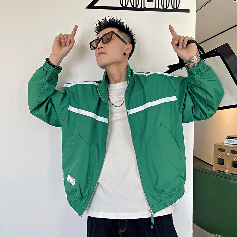 F13特P58控78夏美式织带撞色防晒衣户外长袖外套男个性小伙男，商品下架区商品下架区，电商A256