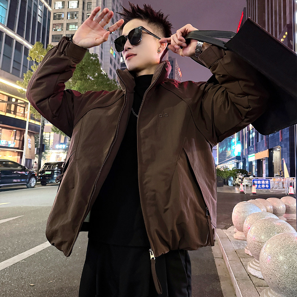 A211/P148控198结构款棉衣上衣翻领外套男3，男装棉衣，电商A256